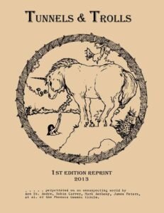 Tunnels & Trolls 1ère couverture ré-édition